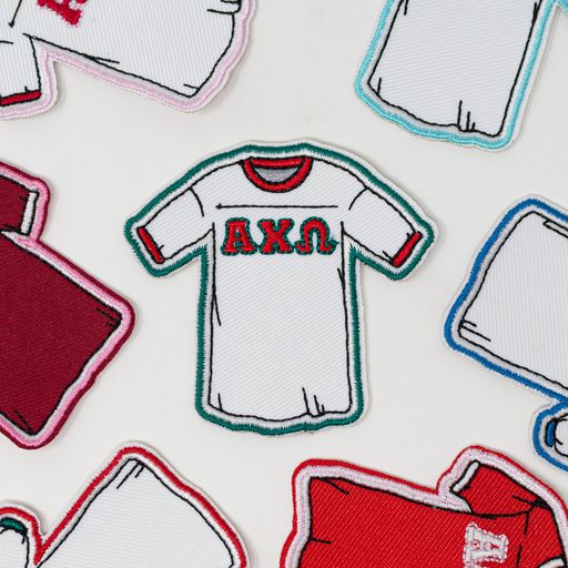 Alpha Chi Jersey Decal