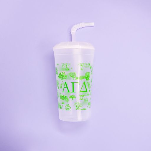 Alpha Gam Toile Stadium Cup