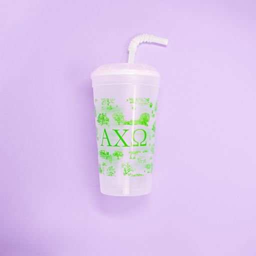 Alpha Chi Toile Stadium Cup