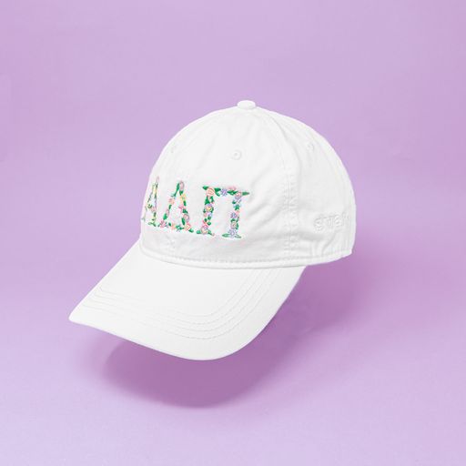 ADPi Floral Embroidered Hat