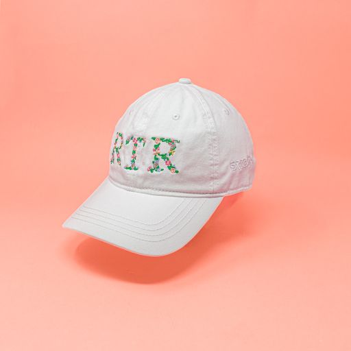 RTR Floral Embroidered Hat