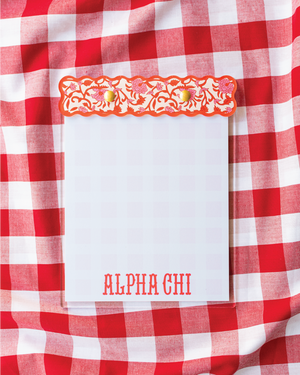 Block Print Sorority Notepads