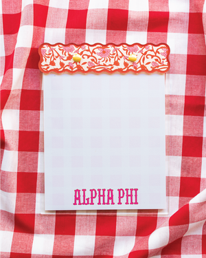 Block Print Sorority Notepads