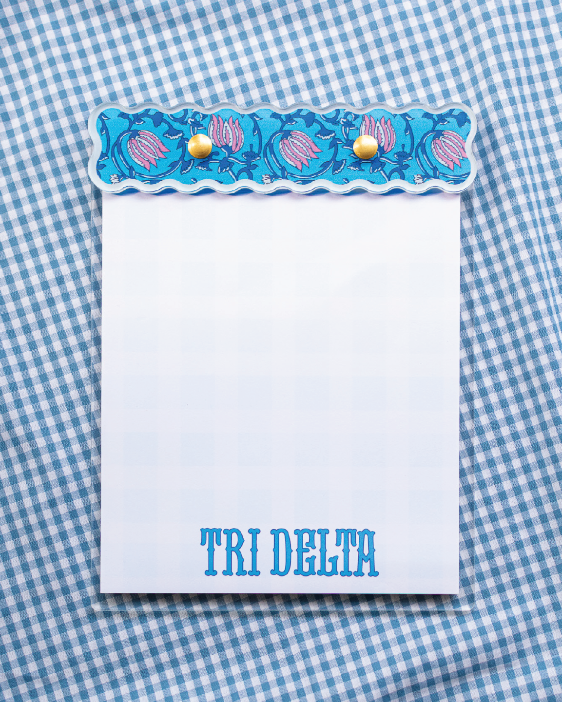 Block Print Sorority Notepads