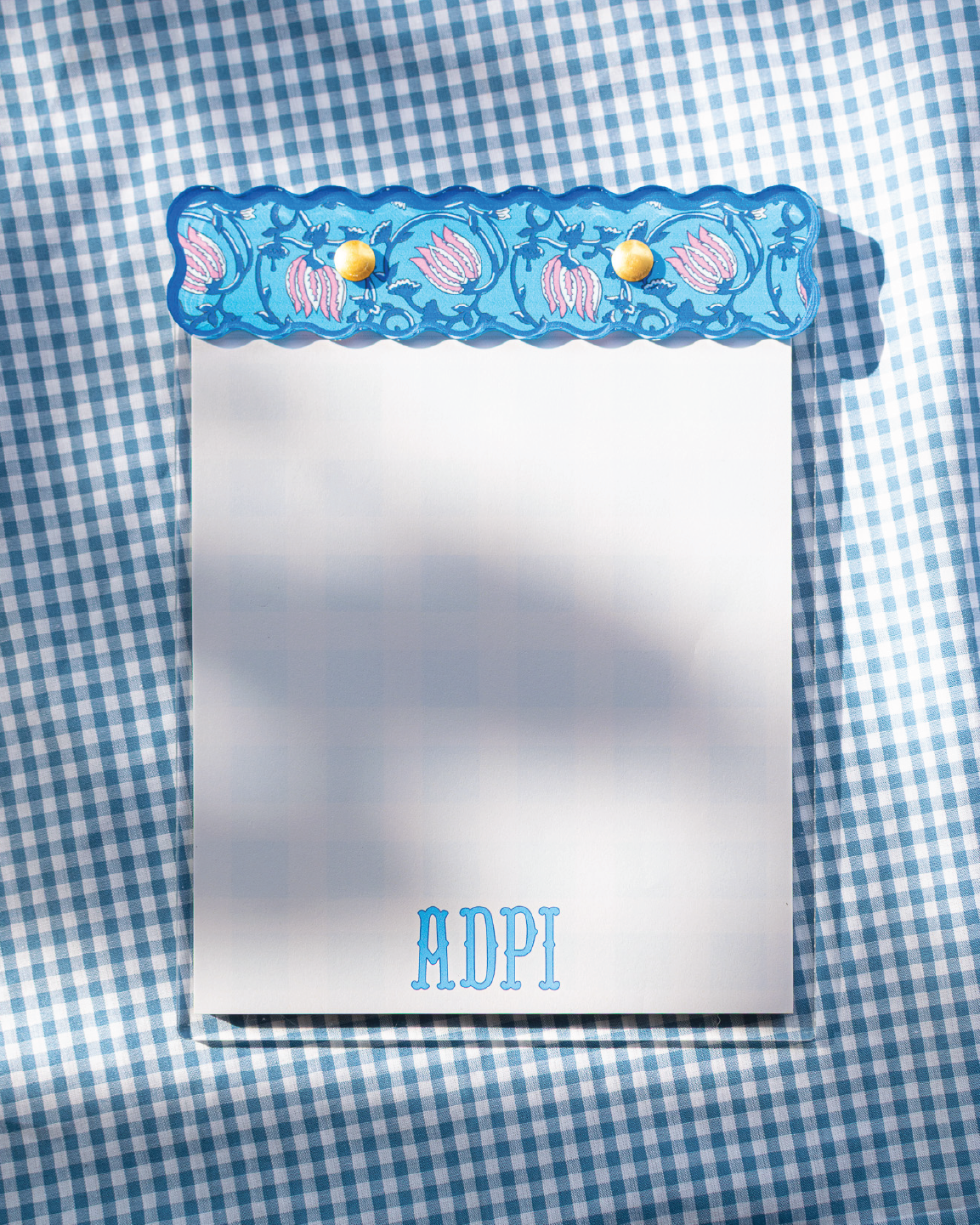 Block Print Sorority Notepads