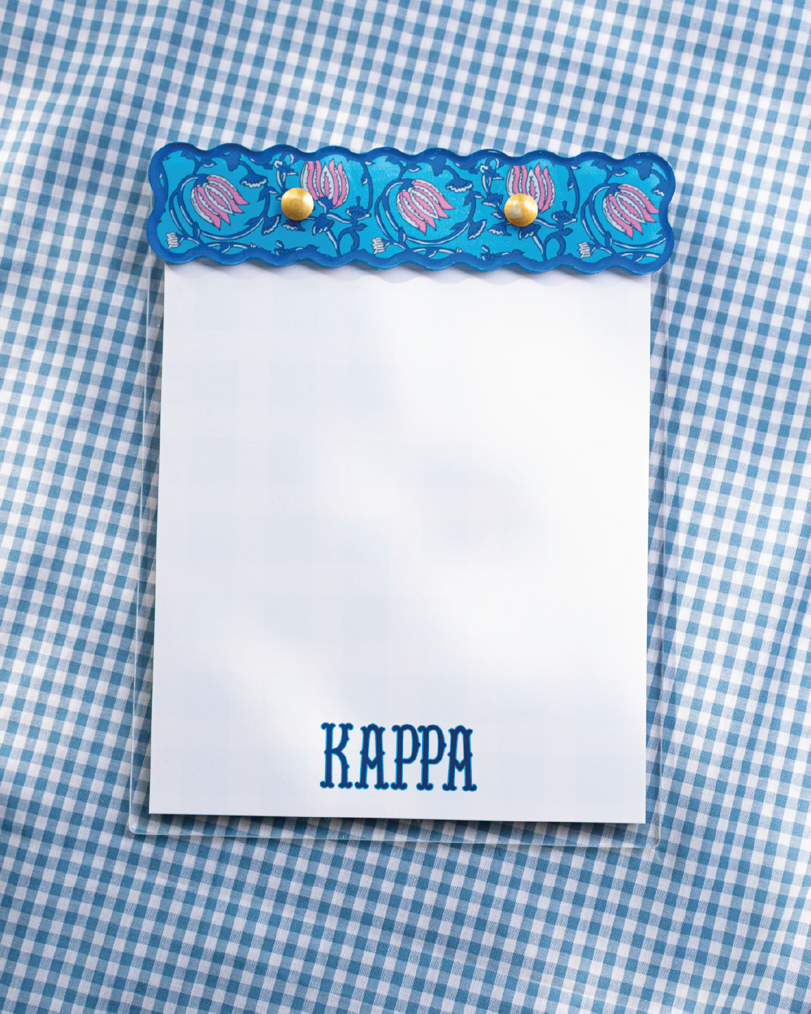 Block Print Sorority Notepads