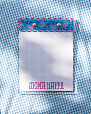 Block Print Sorority Notepads