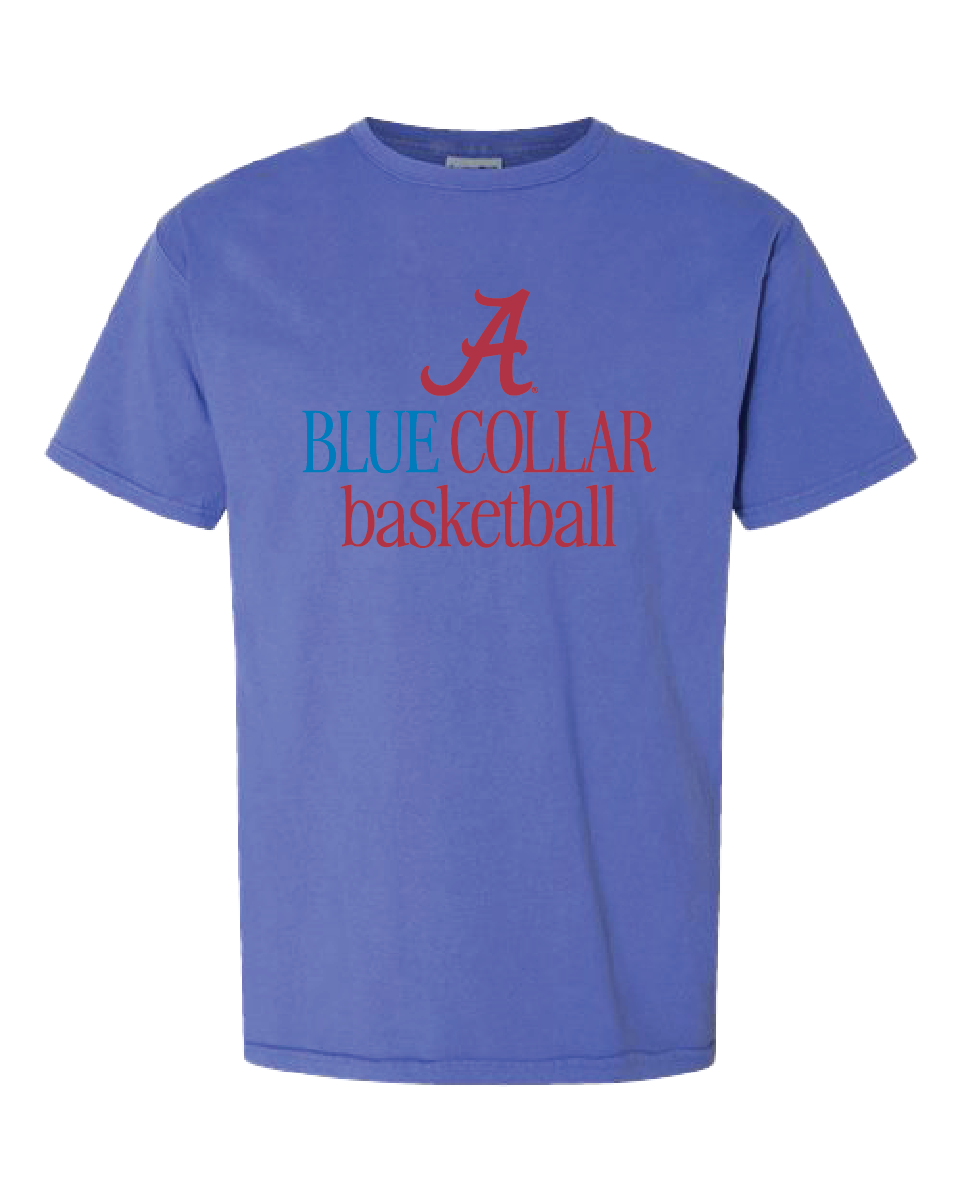 Blue Collar Basketball Tee