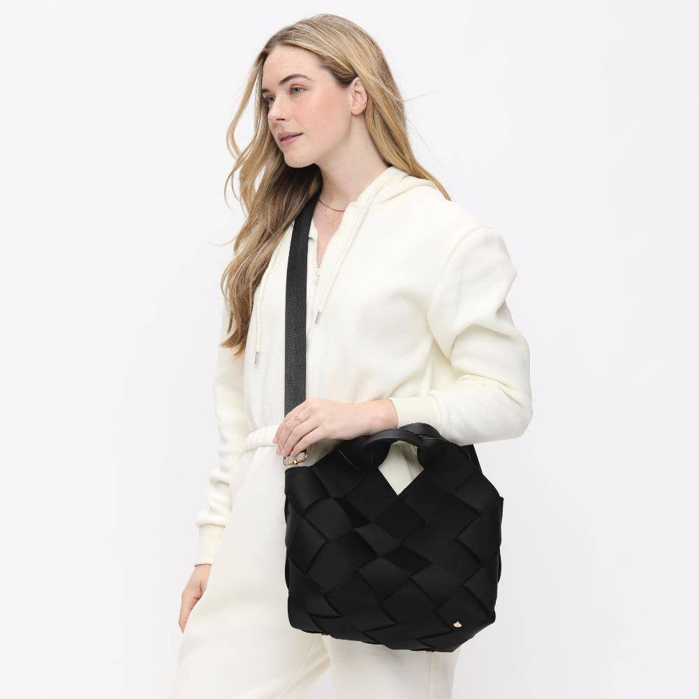 Resilience - Woven Neoprene Tote: Black