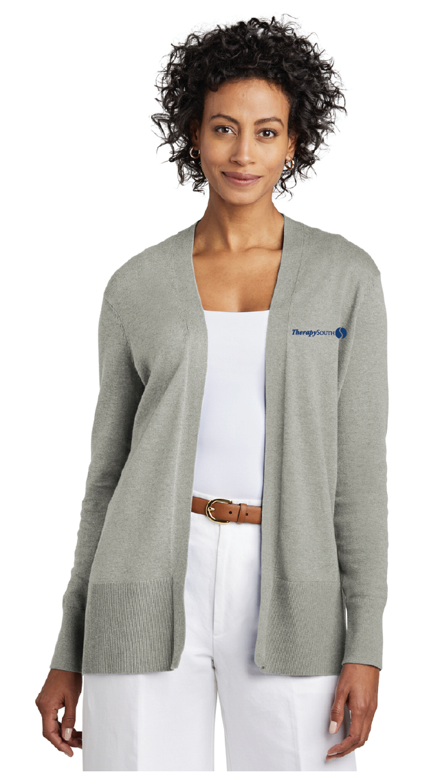 TherapySouth Brooks Brothers® Women’s Cotton Stretch Long Cardigan Sweater
