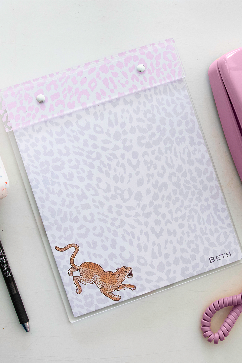 Leopard Notepad