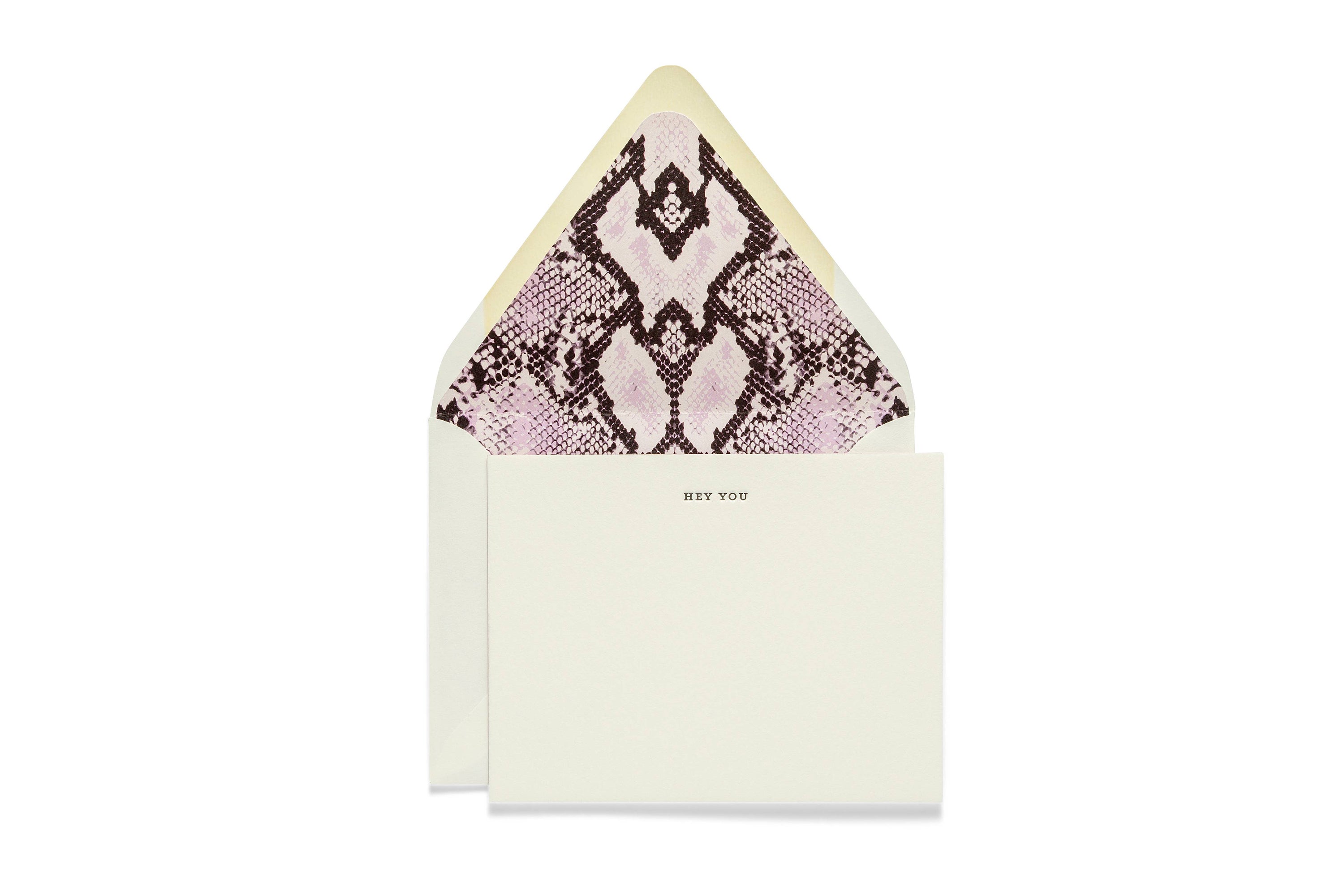 Hey You  | Fancy Pants Letterpress Flat Notecards