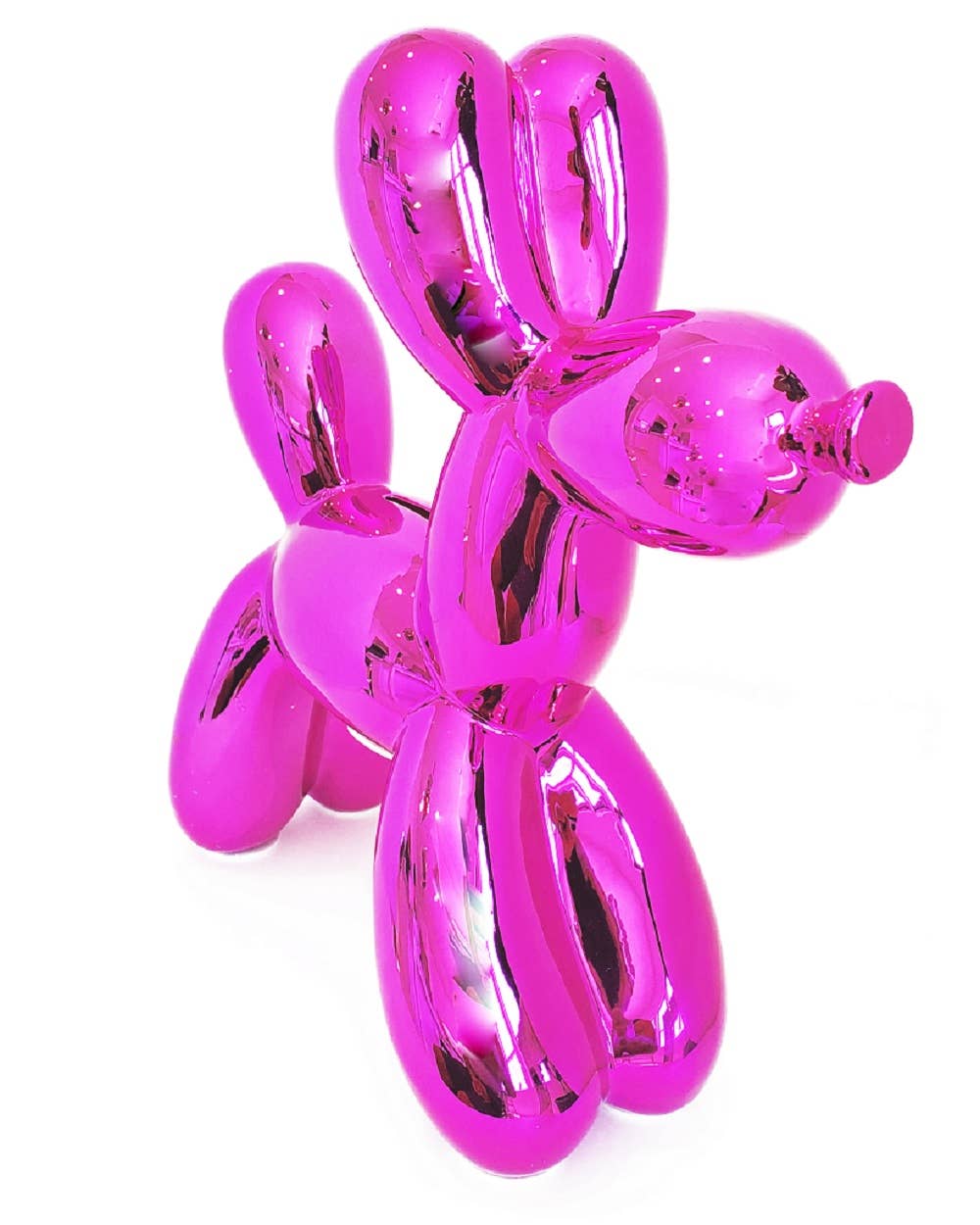 Hot Pink Balloon Dog Bank - 12" tall