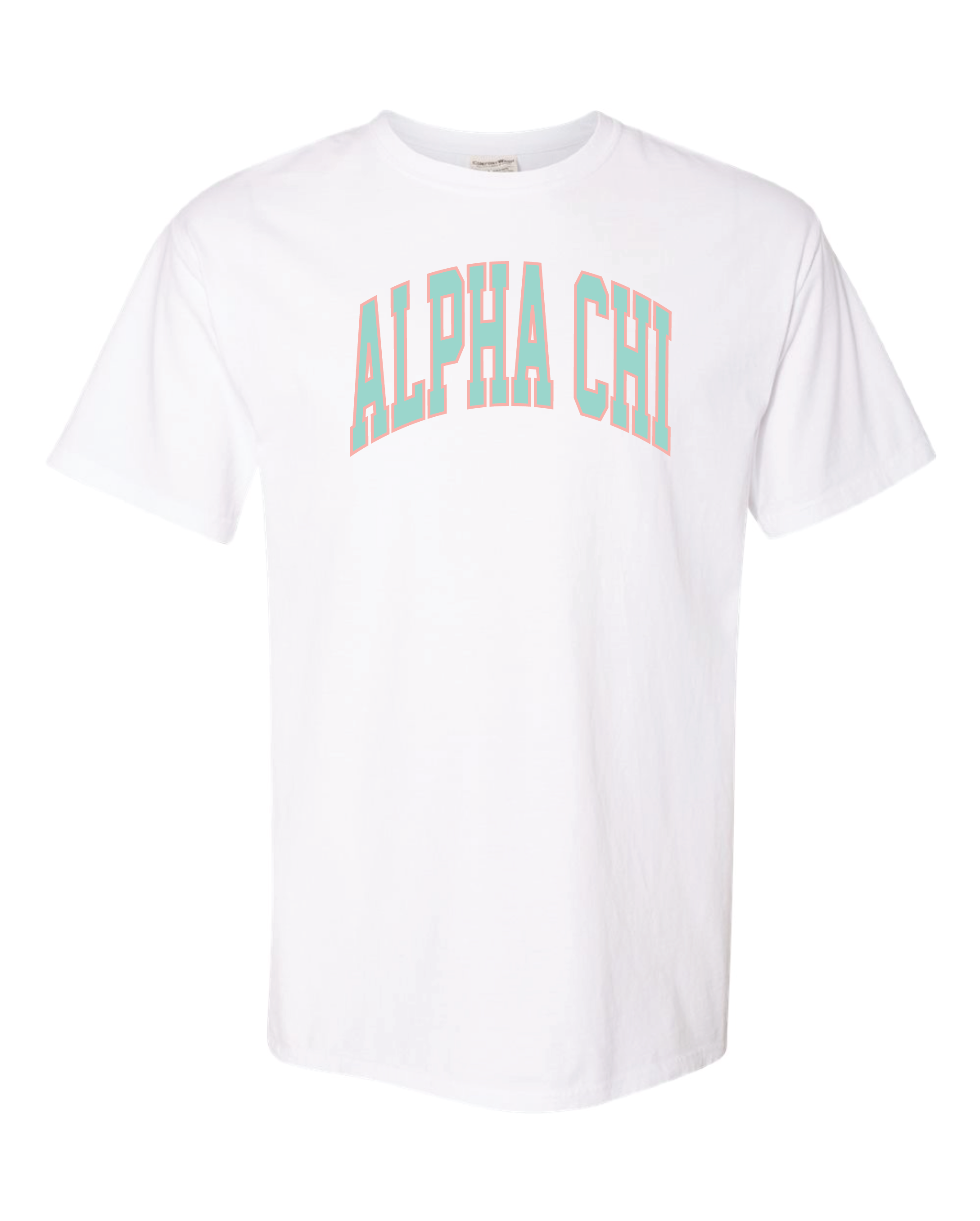 Alpha Chi Varsity Letters Tshirt