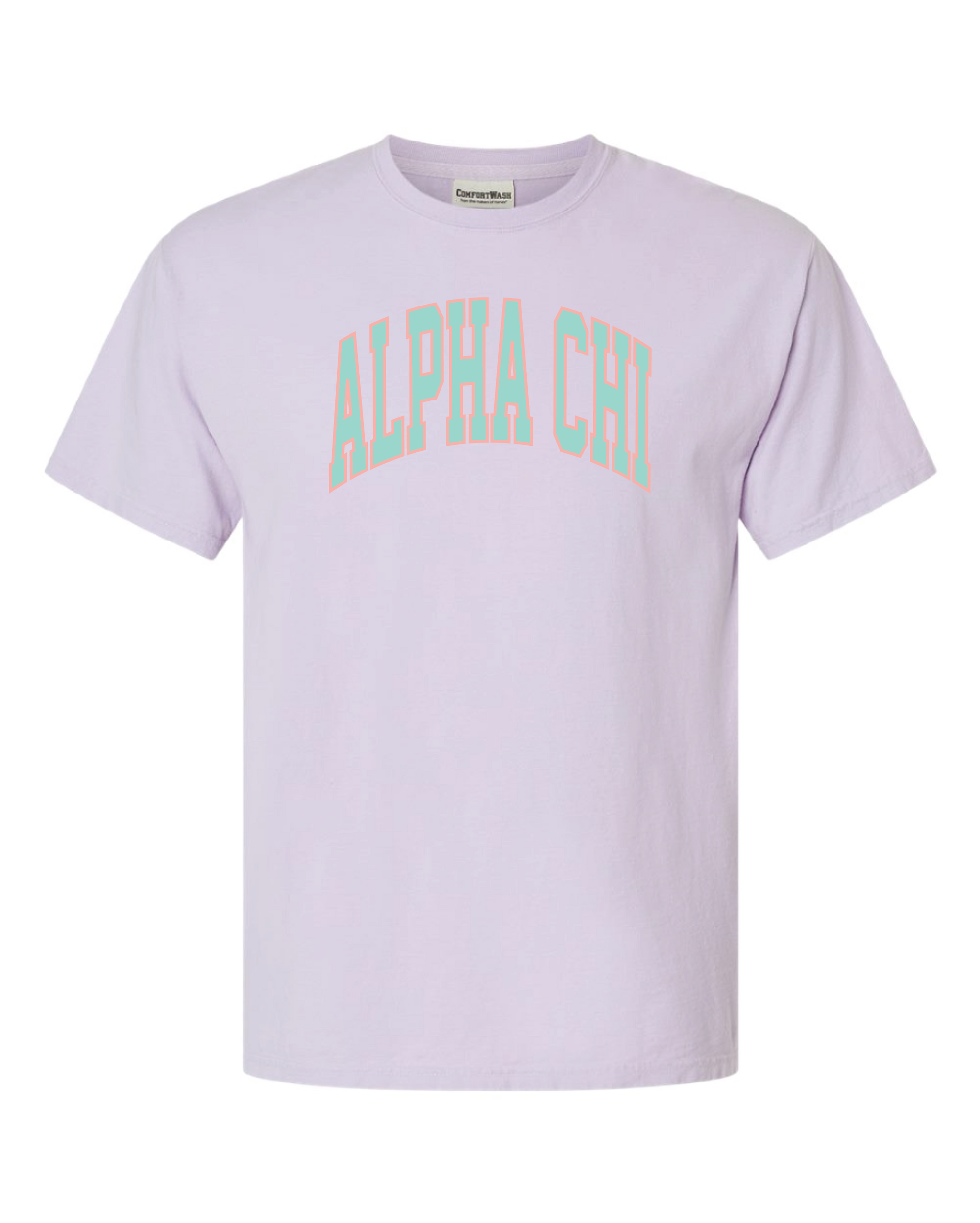 Alpha Chi Varsity Letters Tshirt