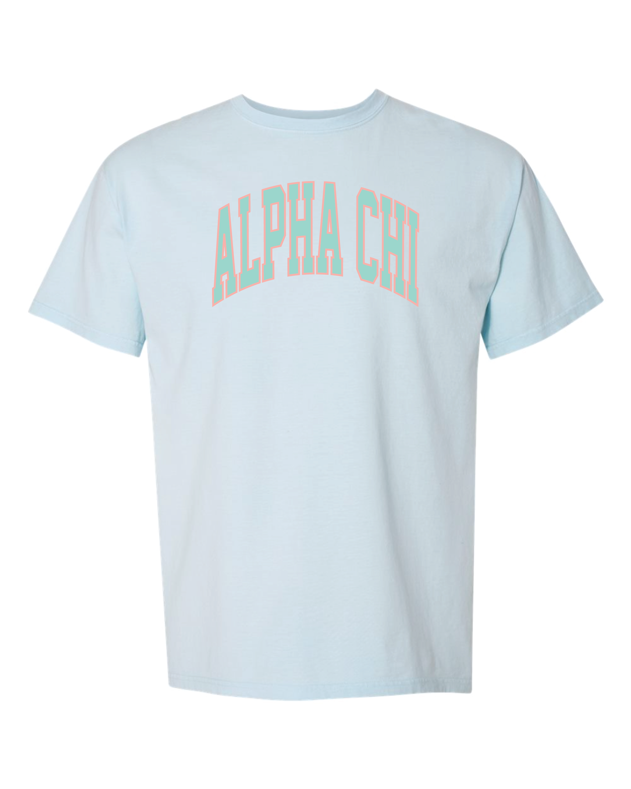 Alpha Chi Varsity Letters Tshirt