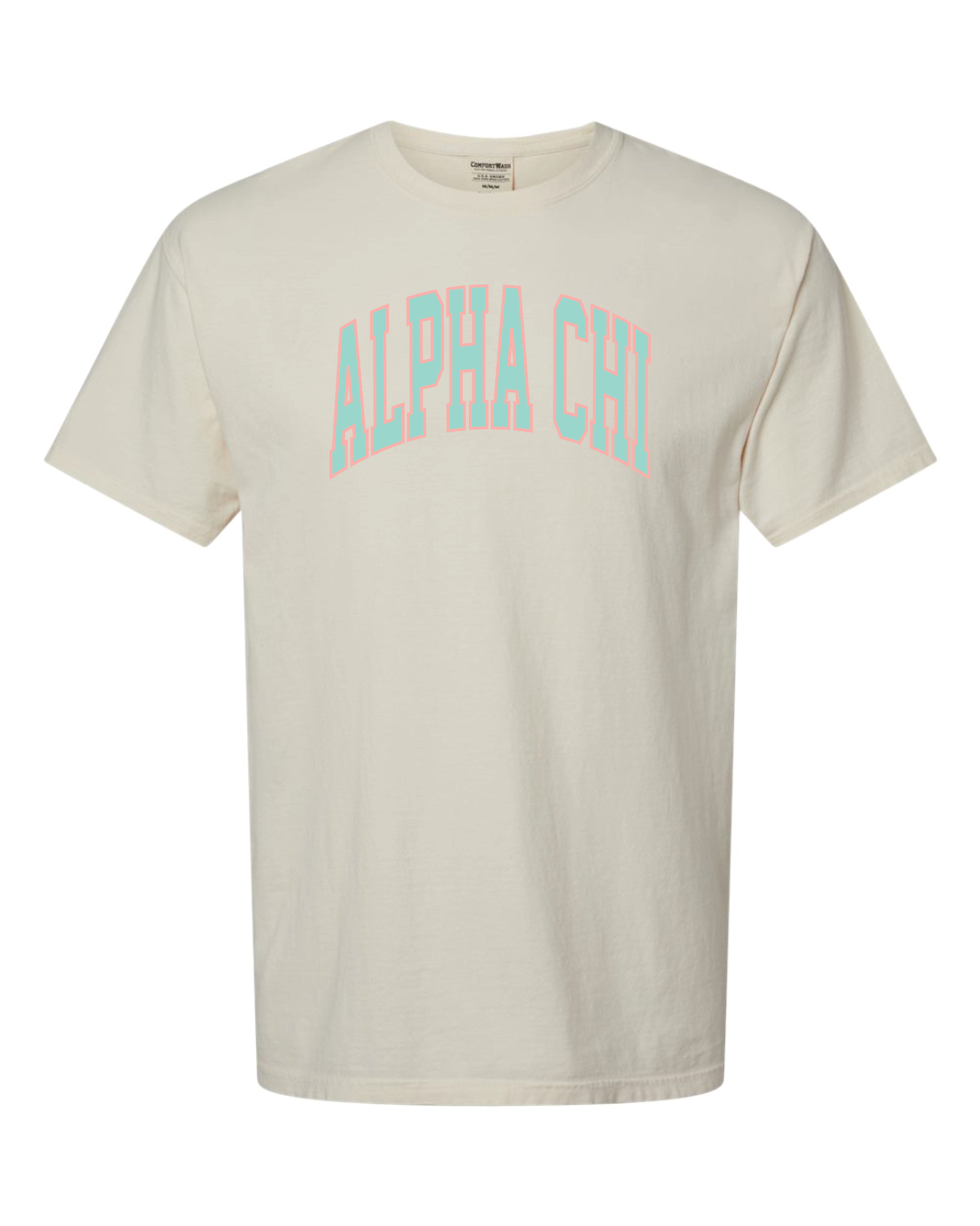 Alpha Chi Varsity Letters Tshirt