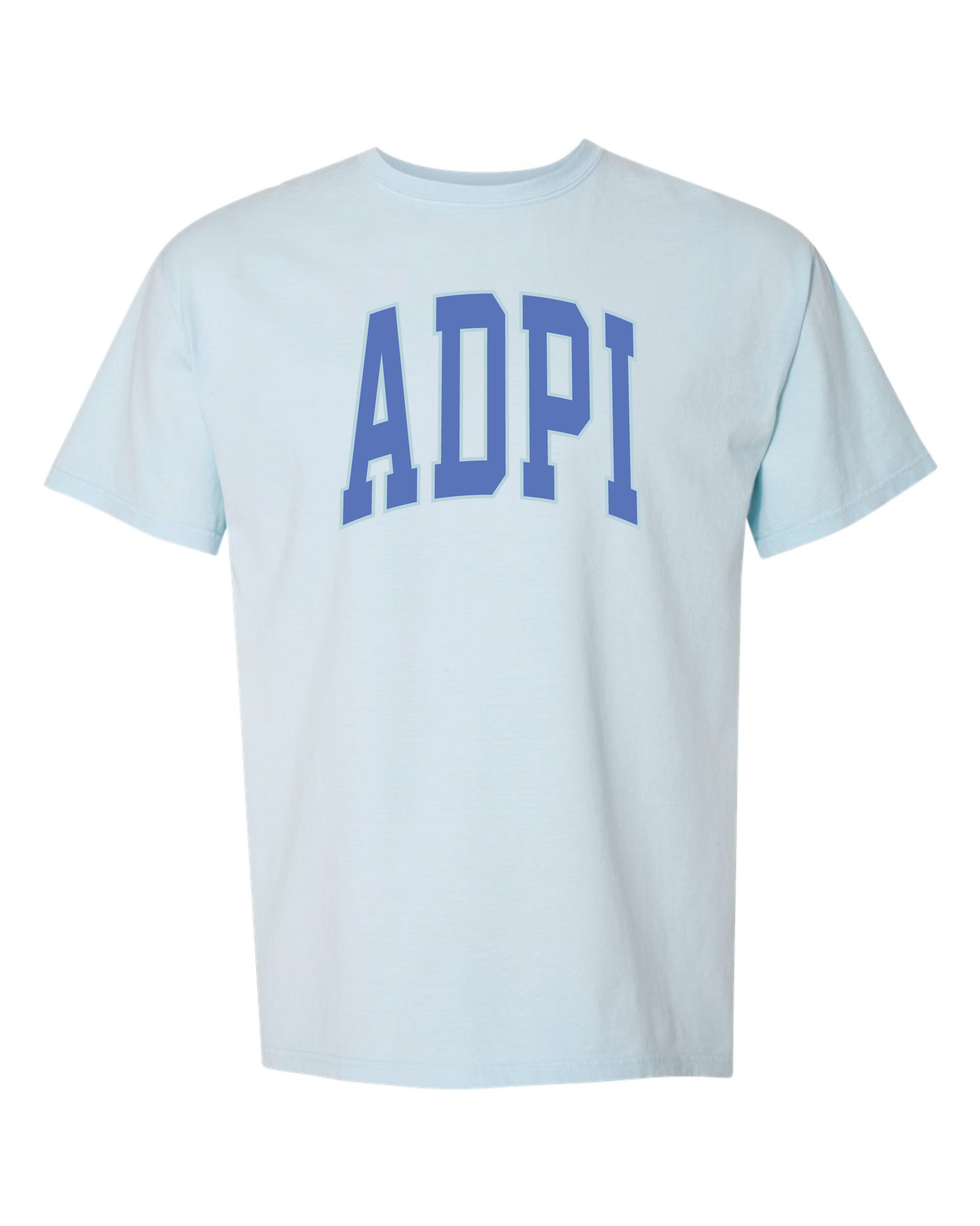 ws - ADPi Varsity Letters Tshirt (min 6 per sorority)