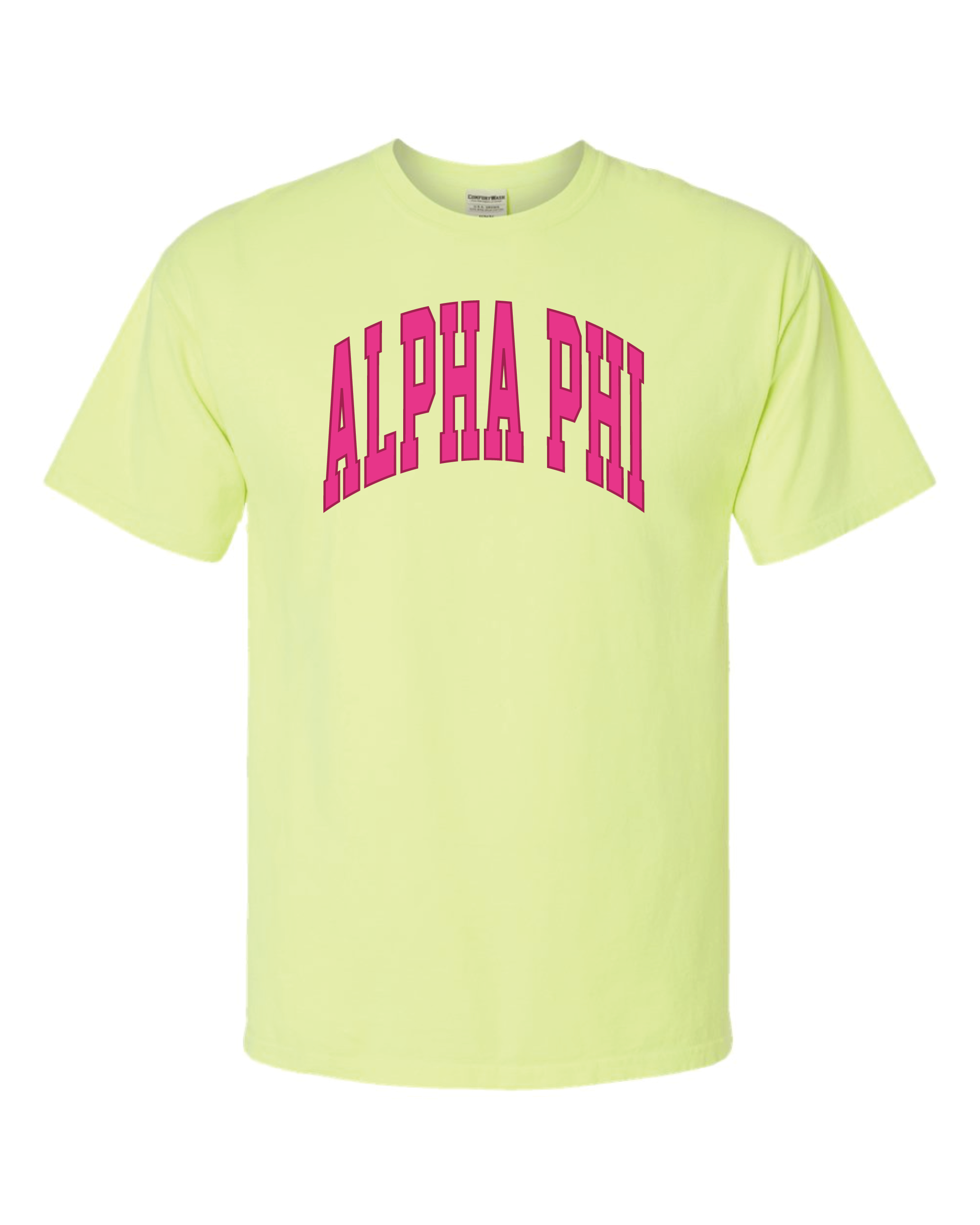 Alpha Phi Varsity Letters Tshirt