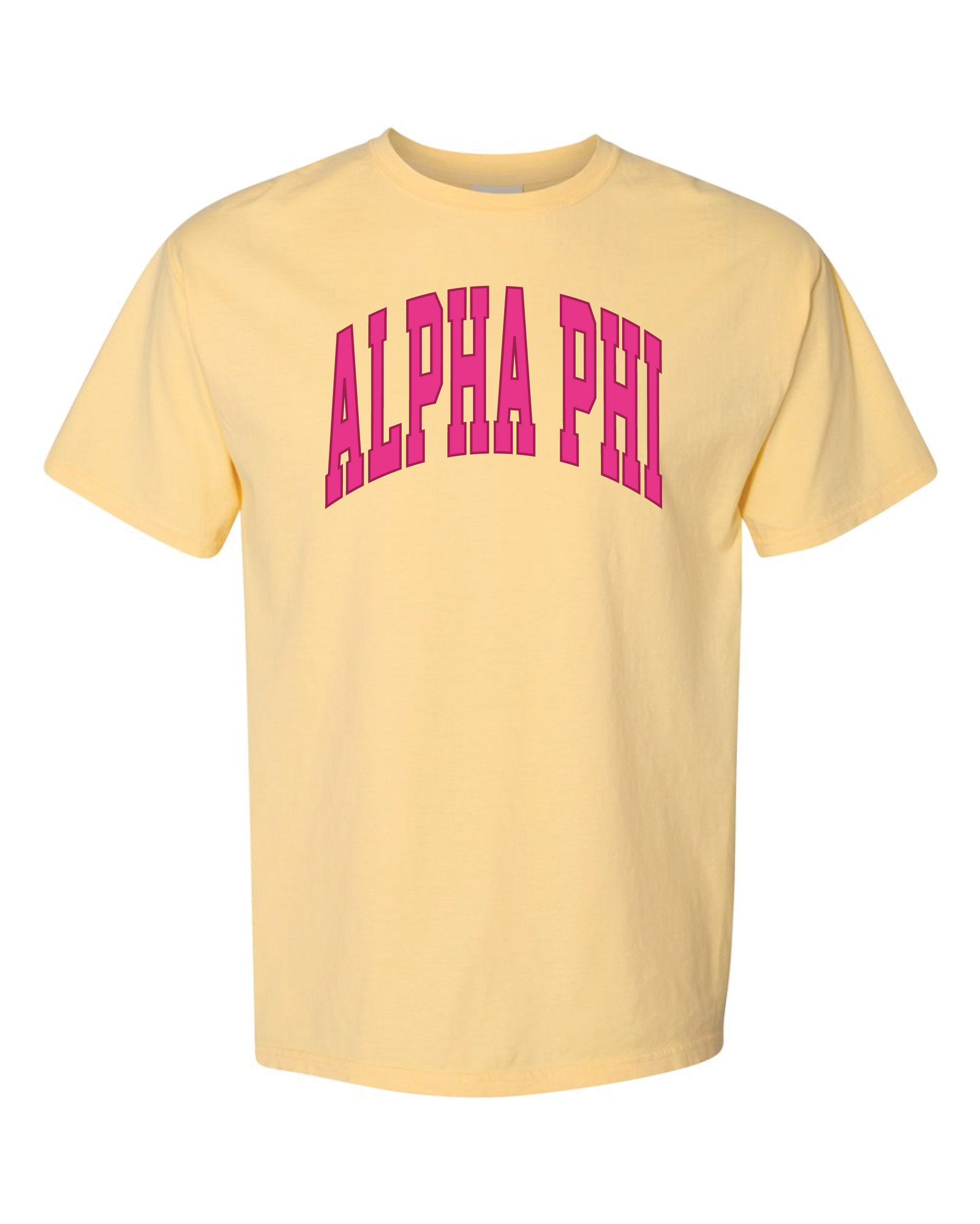 Alpha Phi Varsity Letters Tshirt
