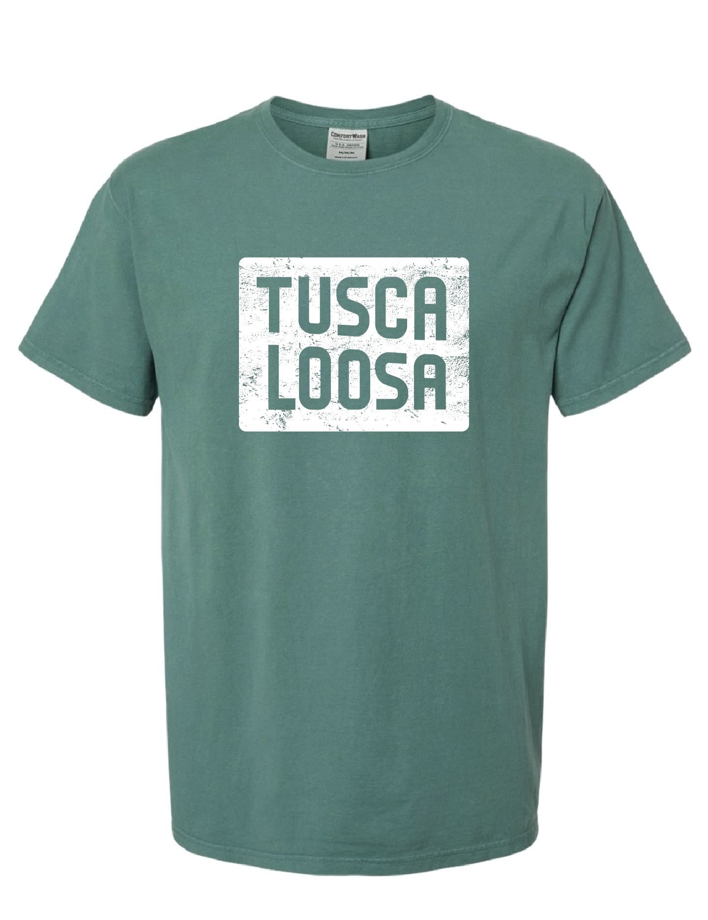 Visit Tuscaloosa: Short Sleeve WHITE TUSCALOOSA Tee
