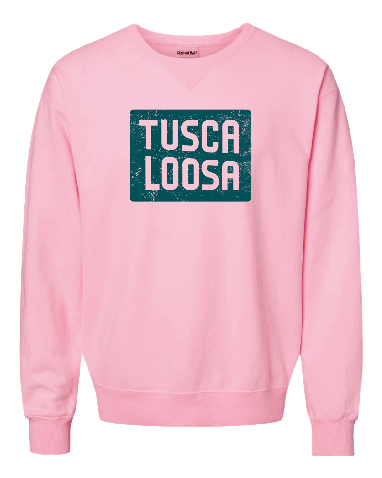 Visit Tuscaloosa: TEAL TUSCALOOSA Crewneck Sweatshirt
