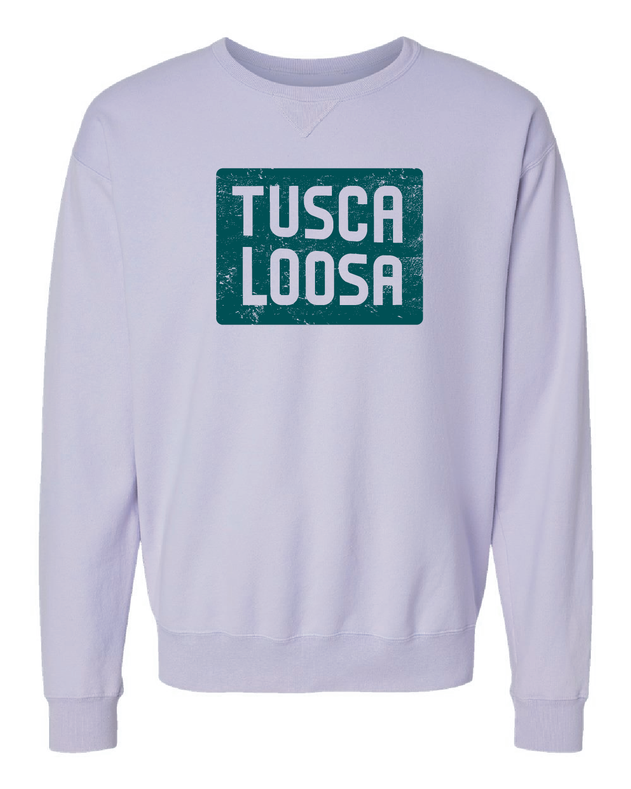 Visit Tuscaloosa: TEAL TUSCALOOSA Crewneck Sweatshirt