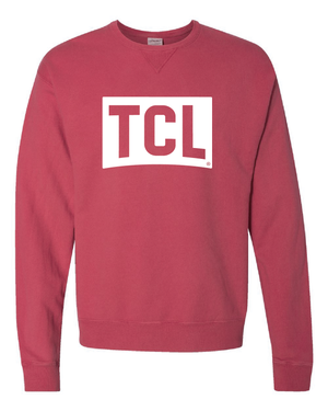 Visit Tuscaloosa: WHITE TCL Crewneck Sweatshirt