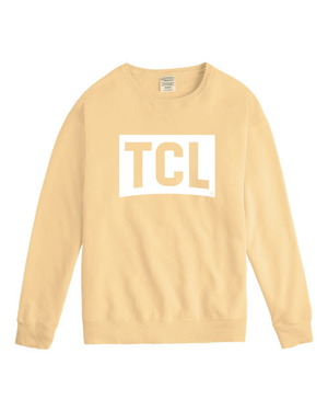 Visit Tuscaloosa: WHITE TCL Crewneck Sweatshirt