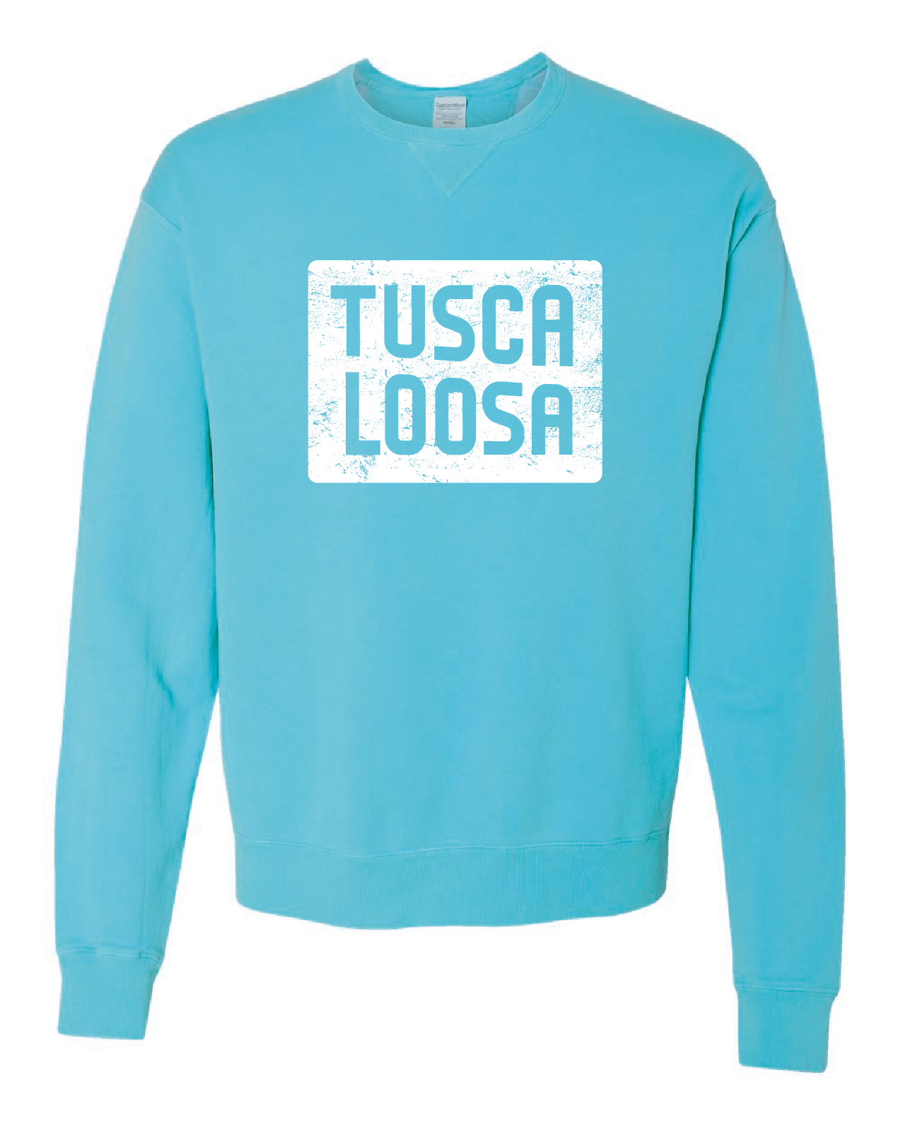 Visit Tuscaloosa: WHITE TUSCALOOSA Crewneck Sweatshirt
