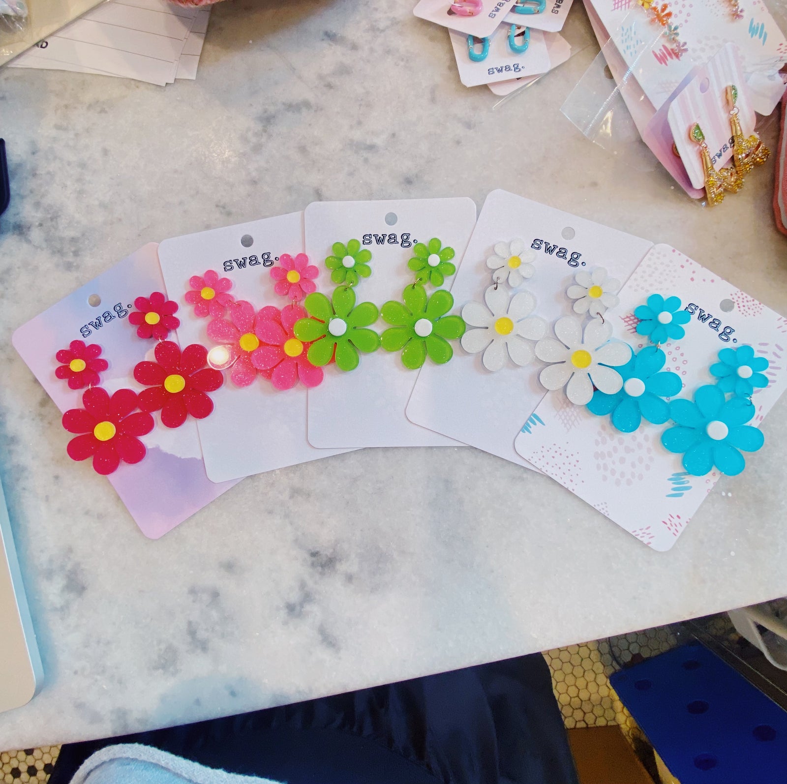 Flower Power Dangles