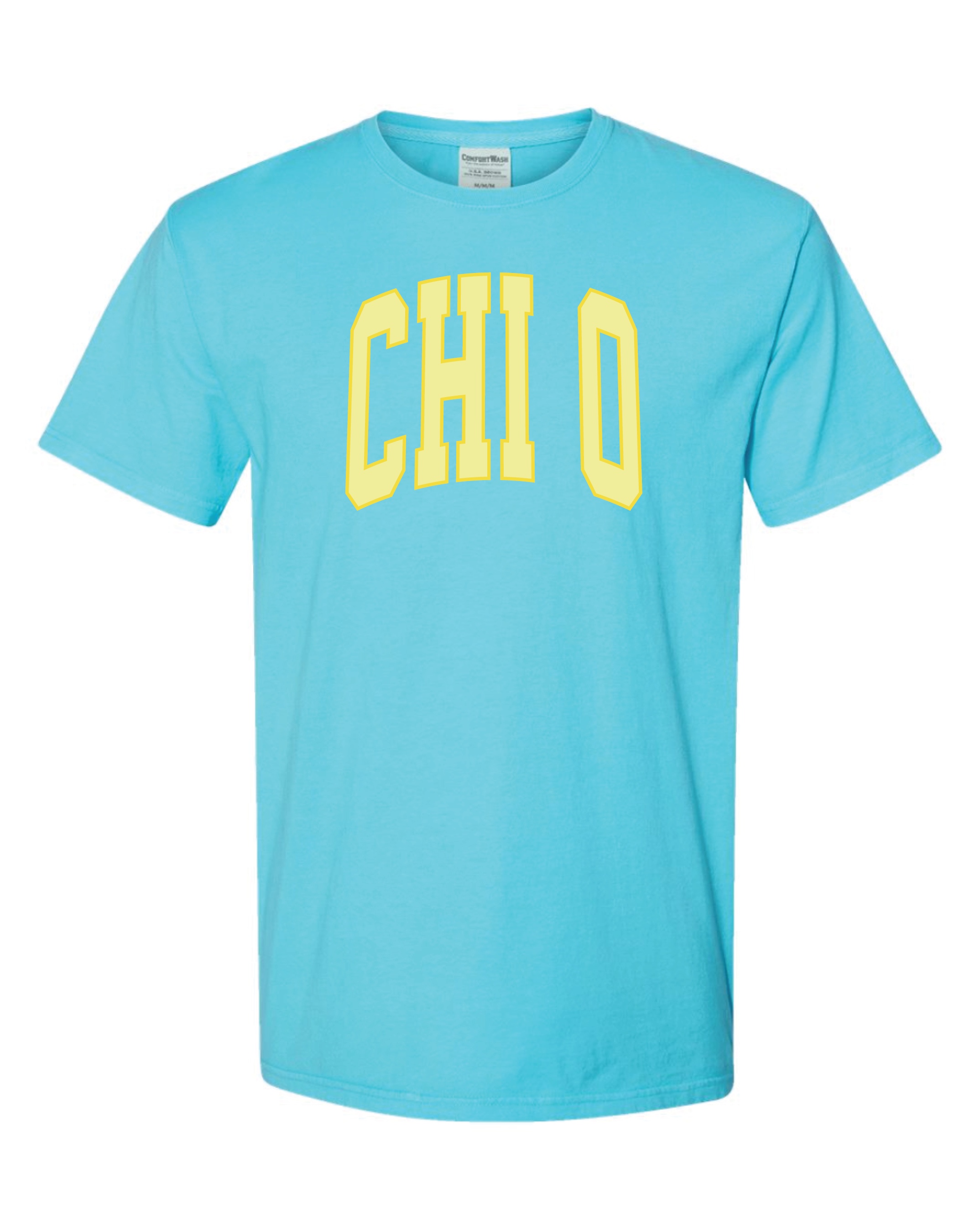 Chi O Varsity Letters Tshirt