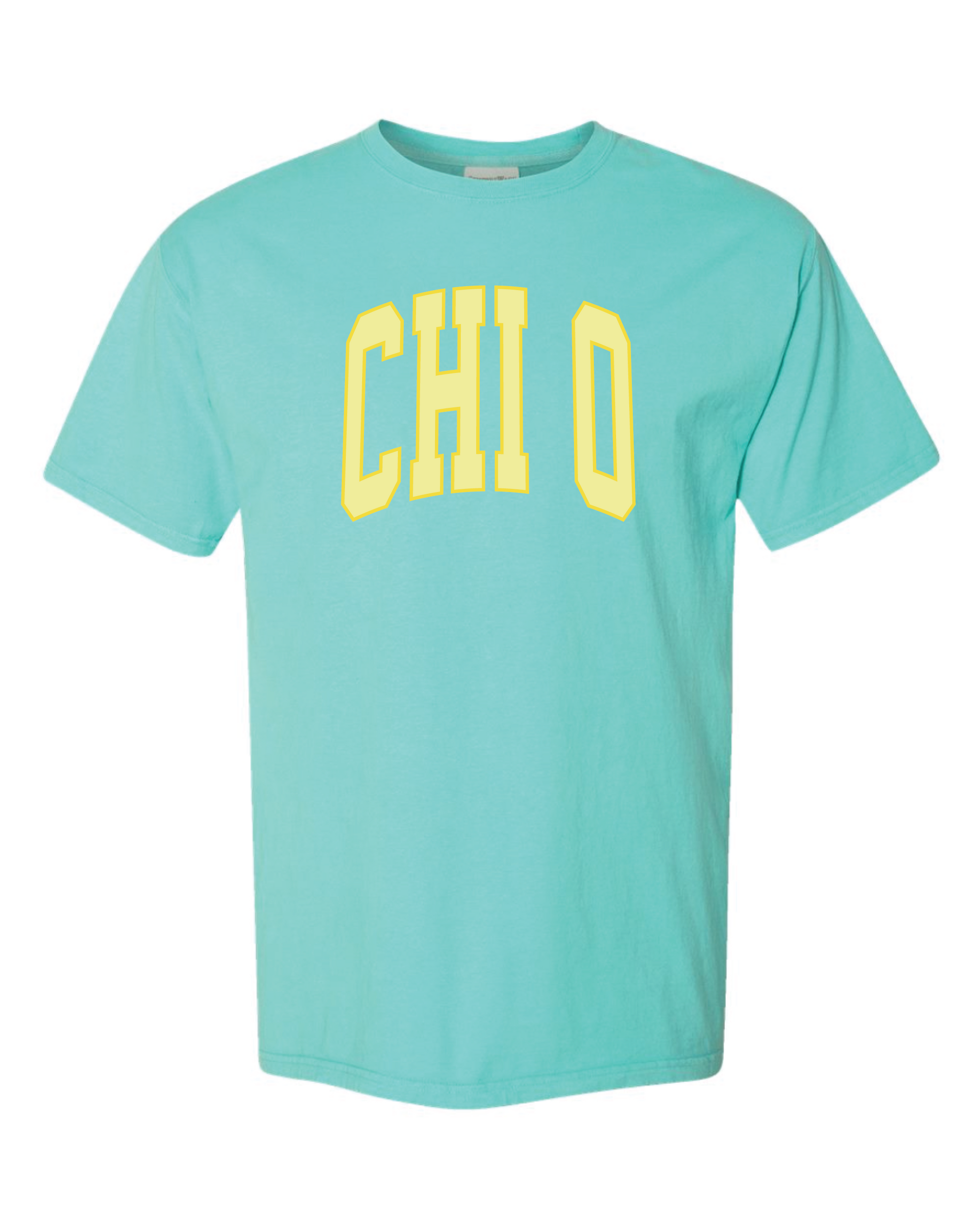 Chi O Varsity Letters Tshirt