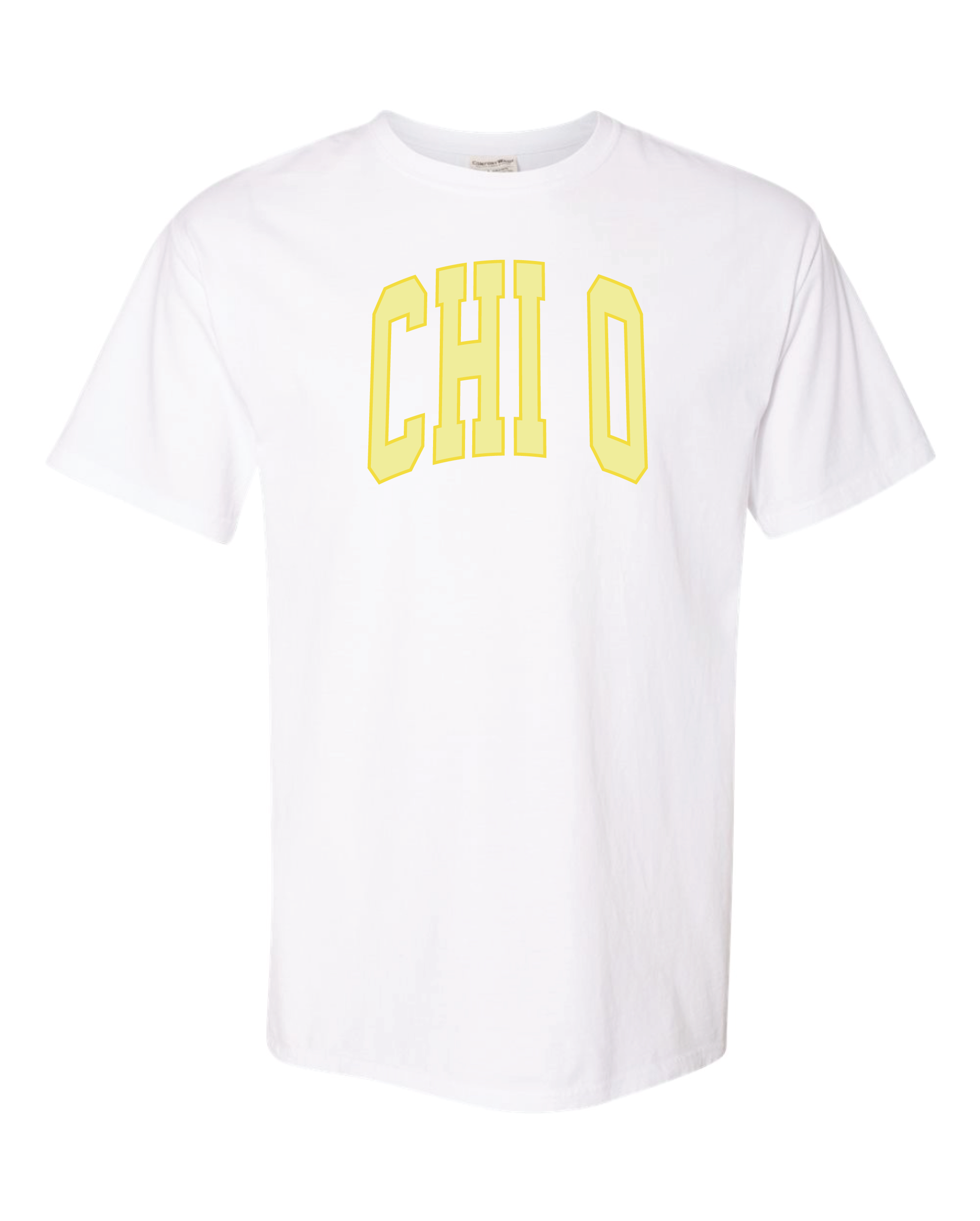 Chi O Varsity Letters Tshirt