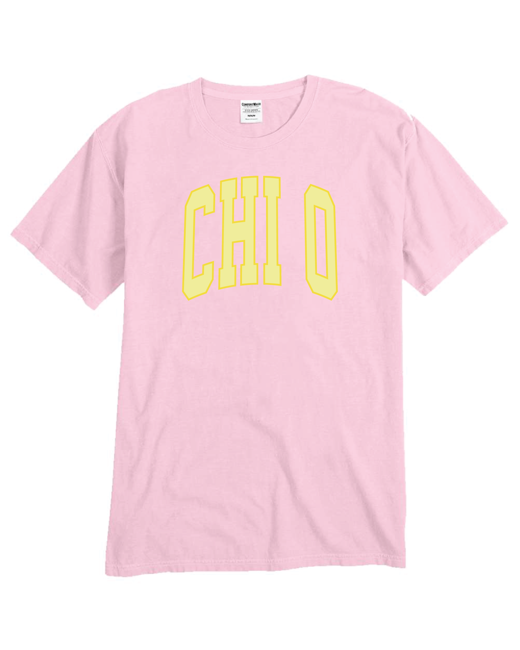 Chi O Varsity Letters Tshirt