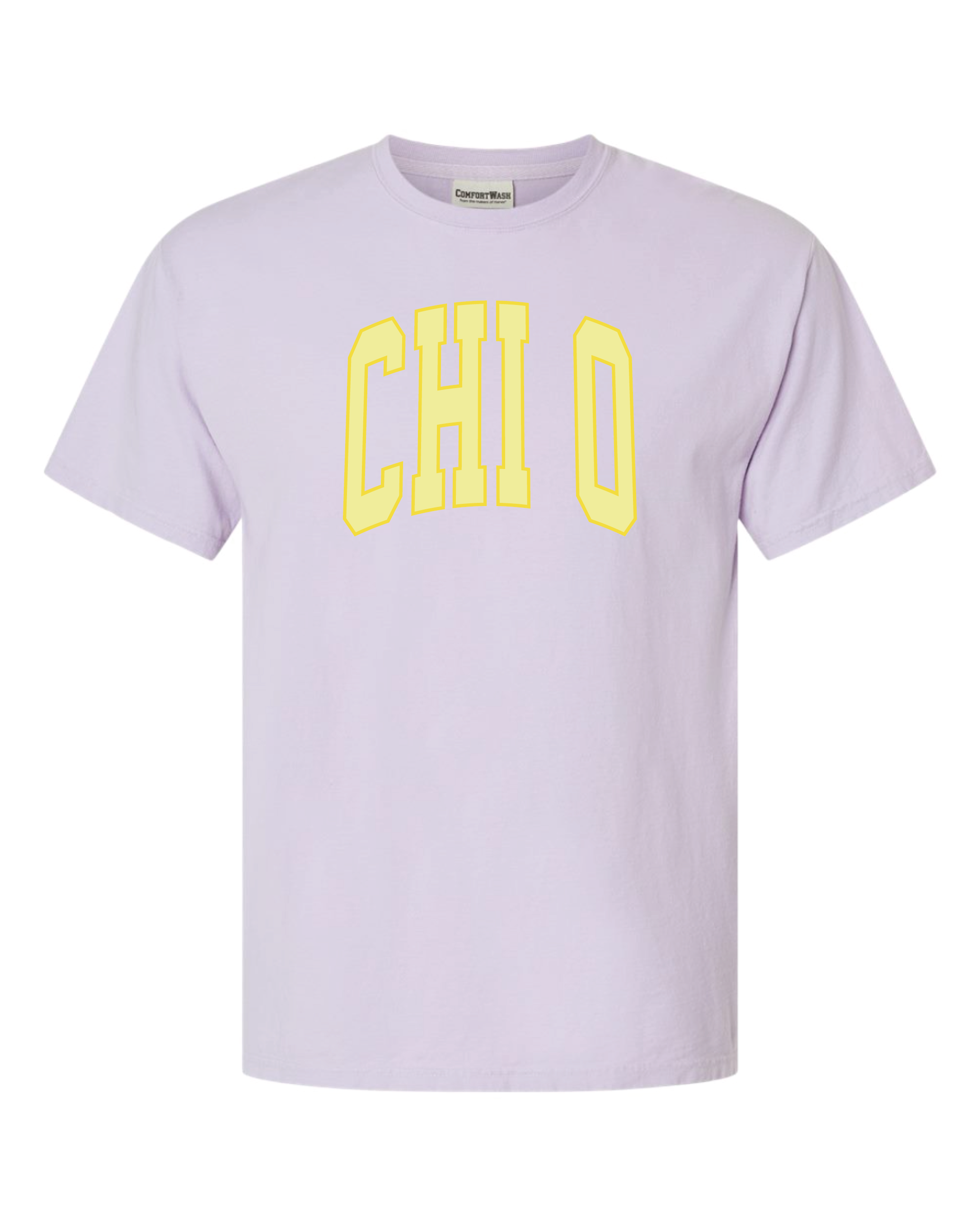 Chi O Varsity Letters Tshirt