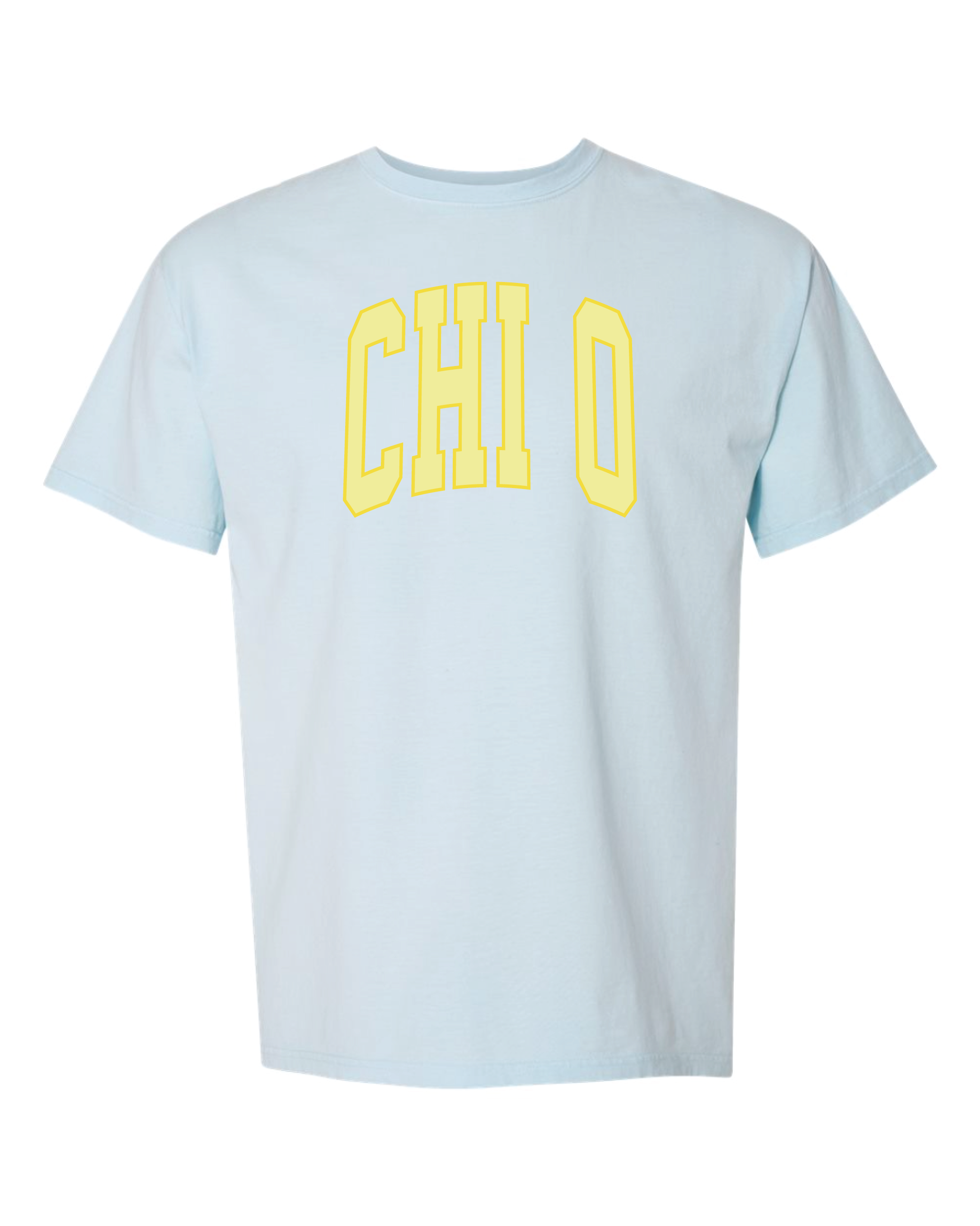 Chi O Varsity Letters Tshirt