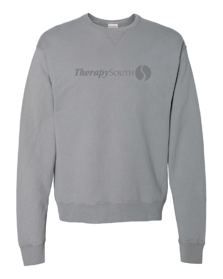 TherapySouth Tonal Embroidered Crewneck