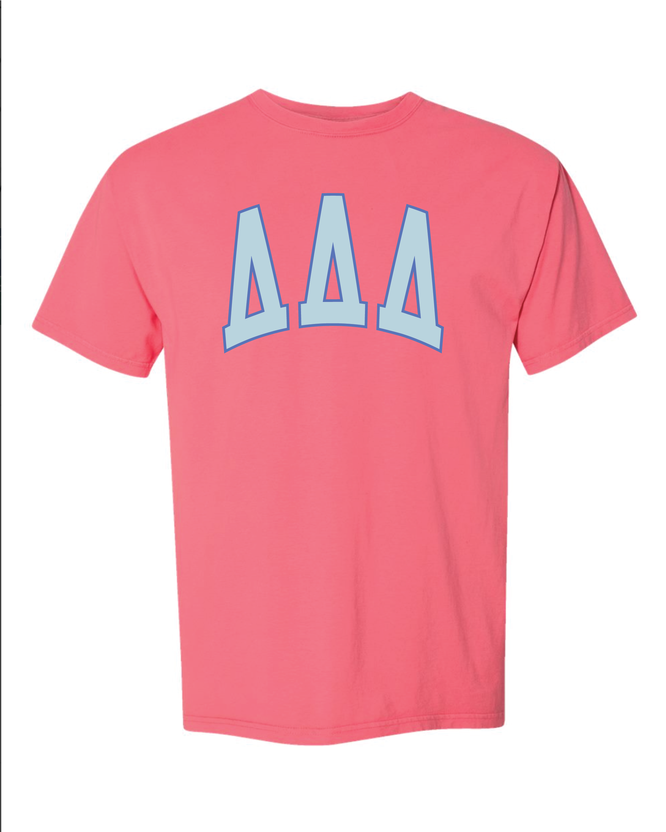 Tri Delta Varsity Letters Tshirt