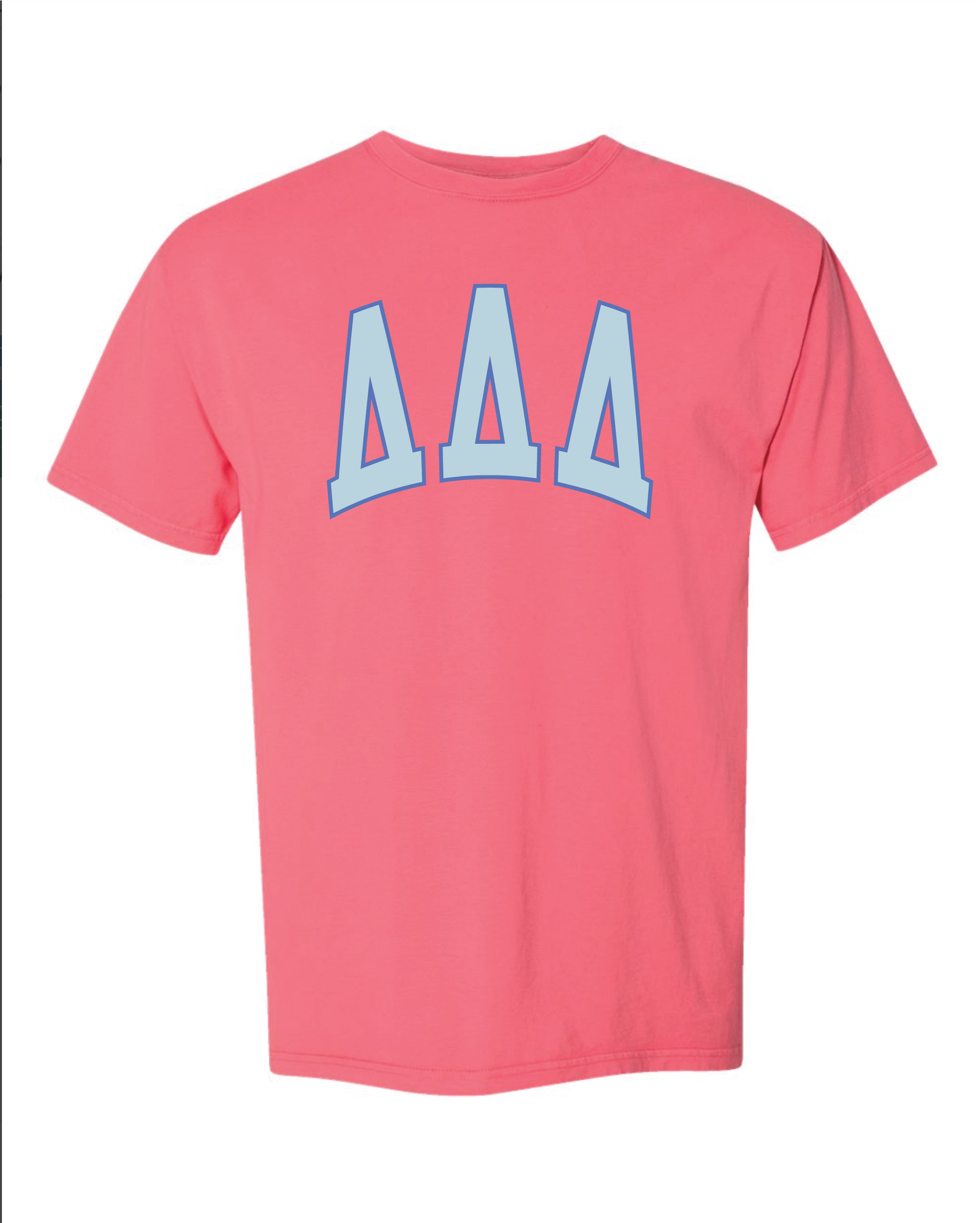 Tri Delta Varsity Letters Tshirt