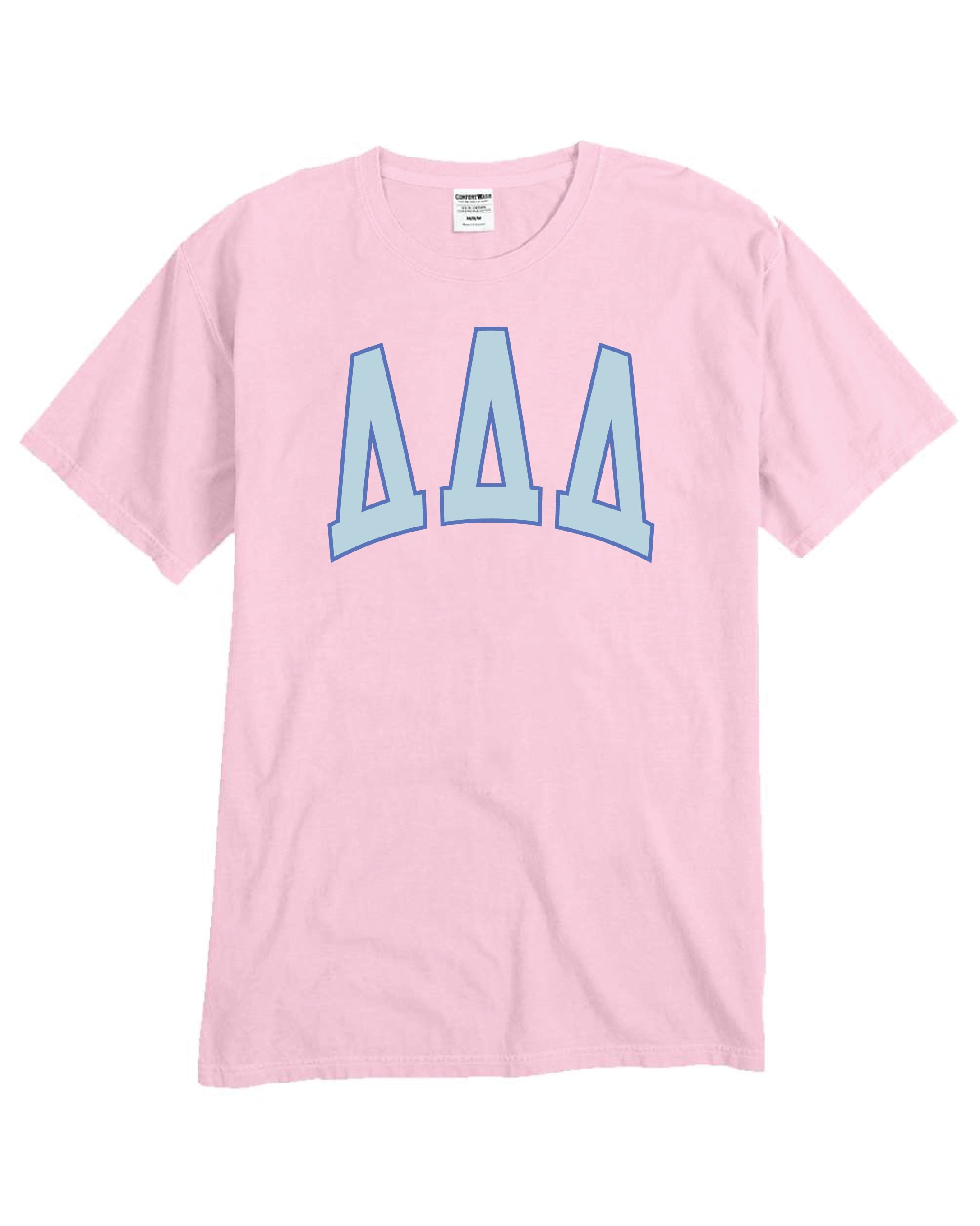 Tri Delta Varsity Letters Tshirt