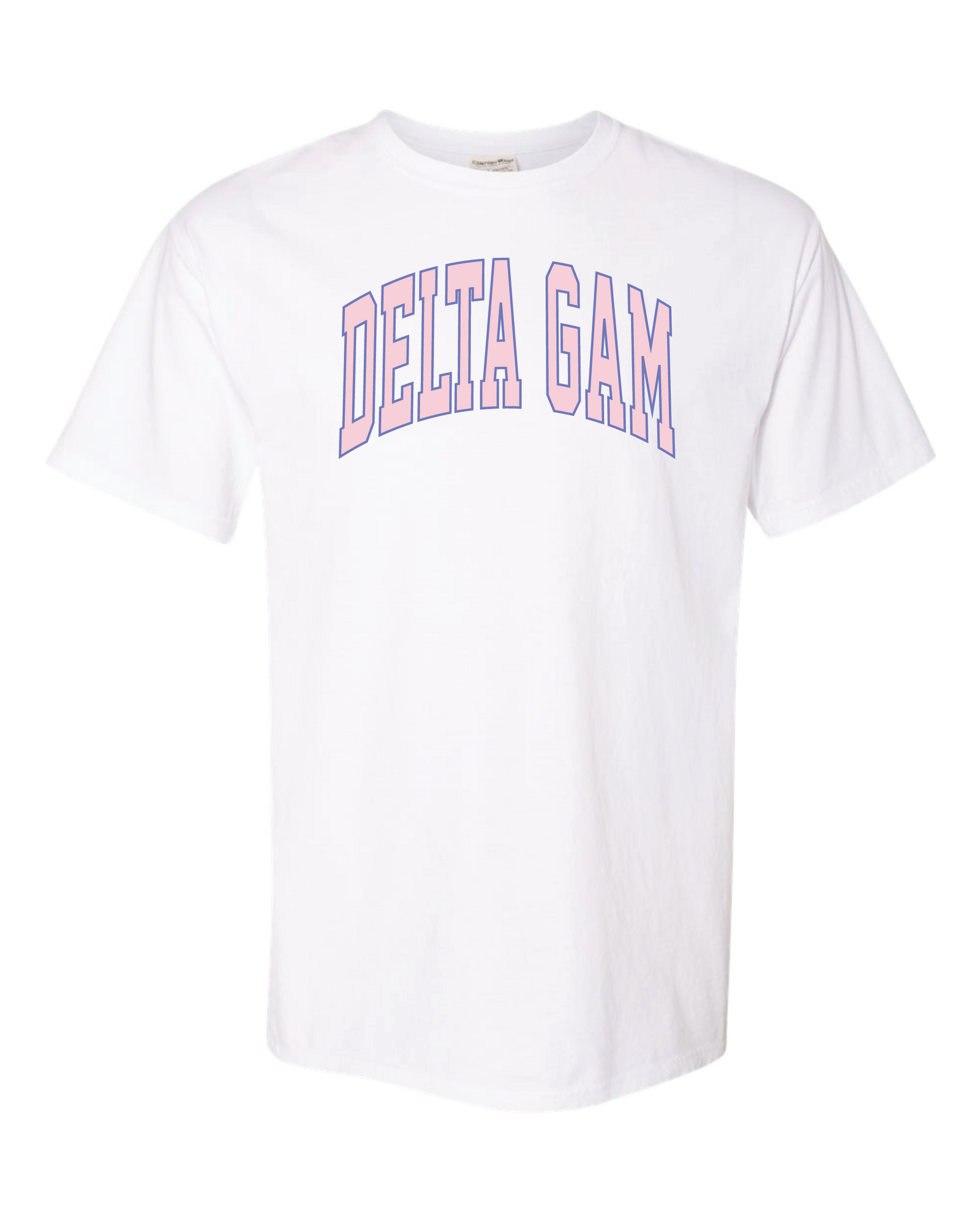ws - DG Varsity Letters Tshirt (min 6 per sorority)