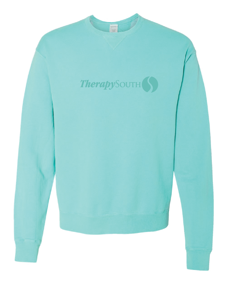 TherapySouth Tonal Embroidered Crewneck