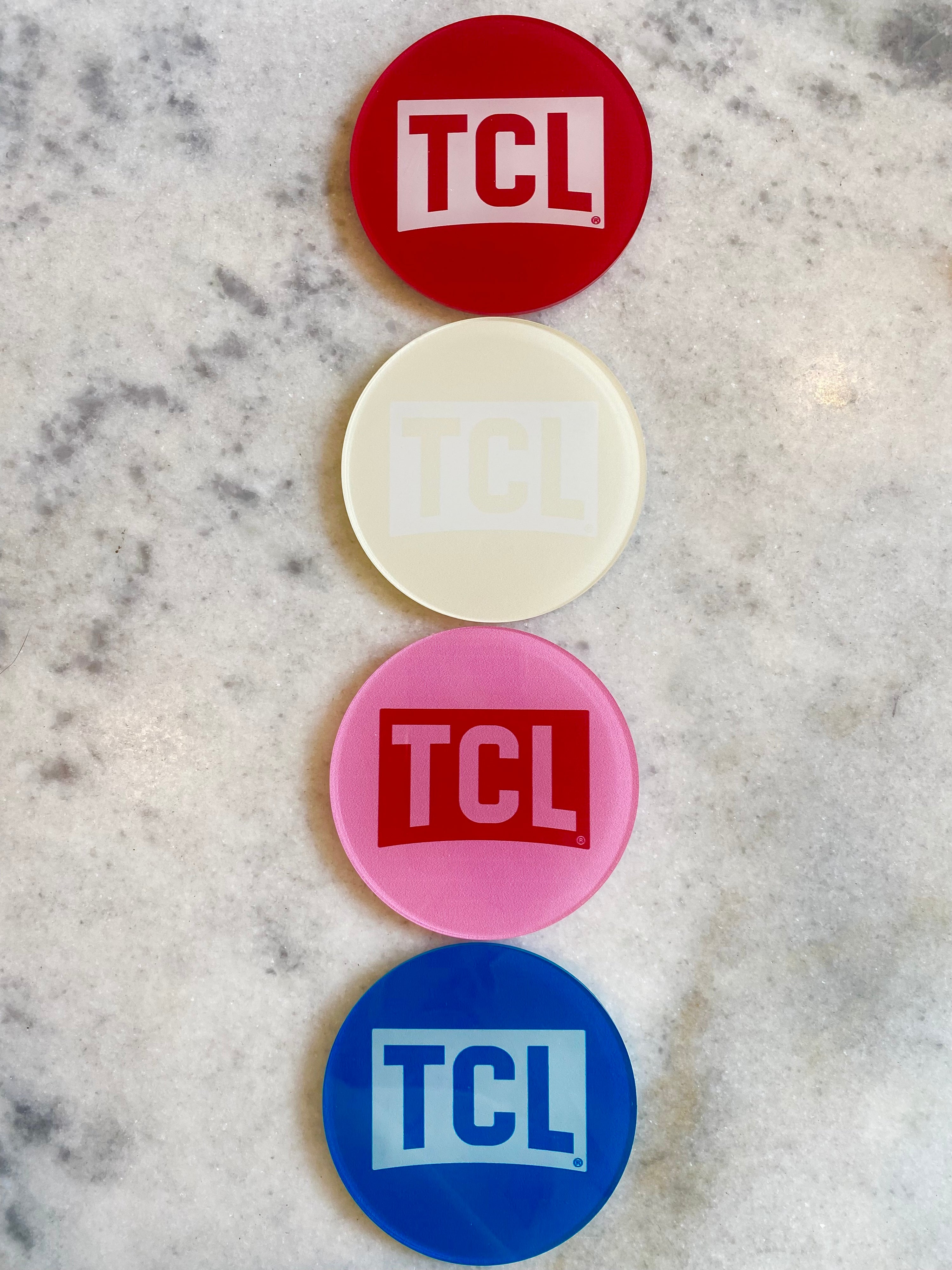 Visit Tuscaloosa: Round Acrylic Coaster