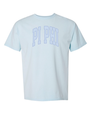 Pi Phi Varsity Letters Tshirt