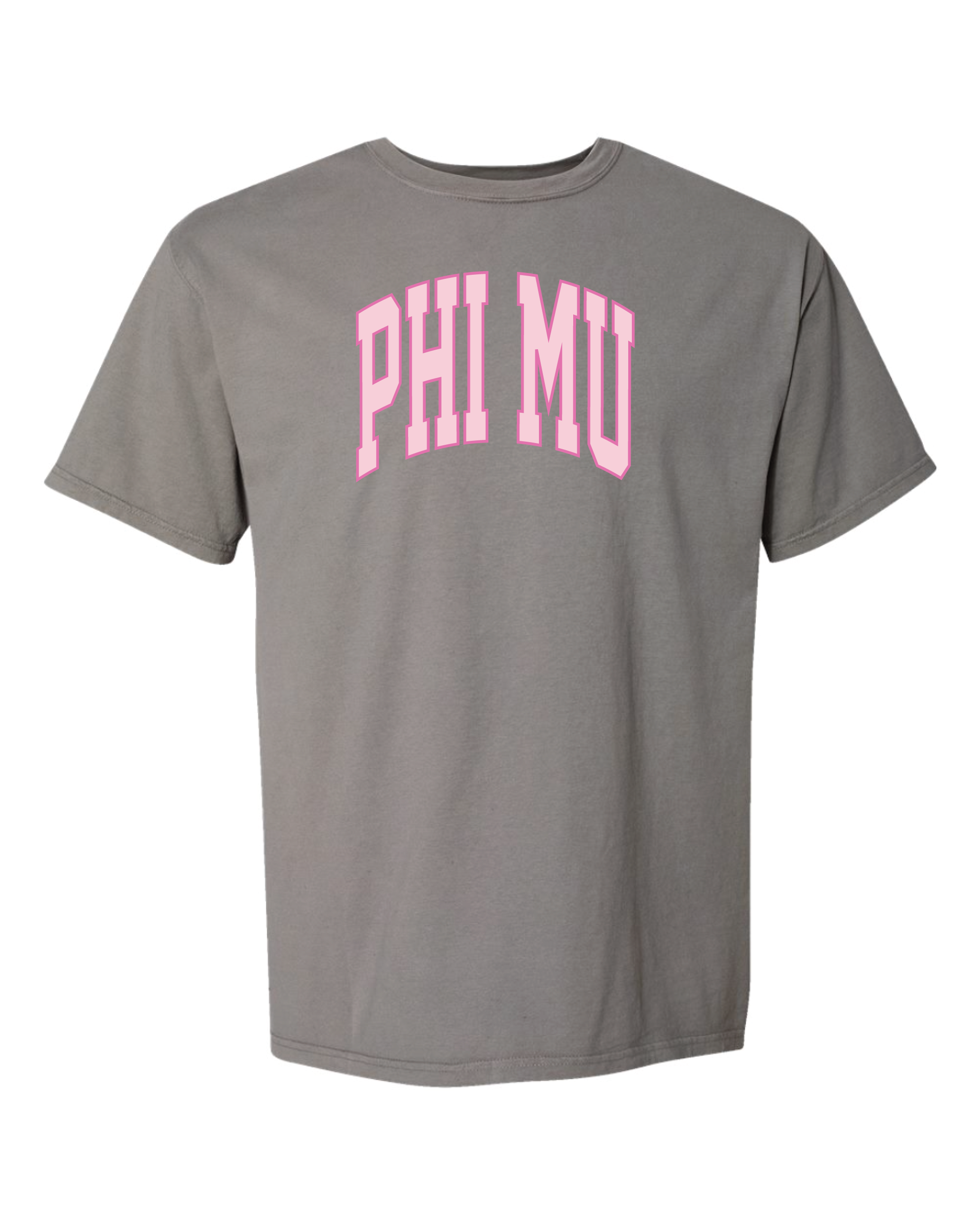 Phi Mu Varsity Letters Tshirt