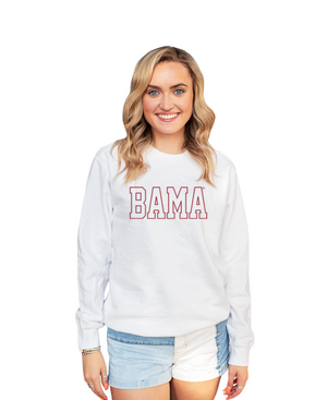 Bama: The Eye Candy Embroidered Sweat