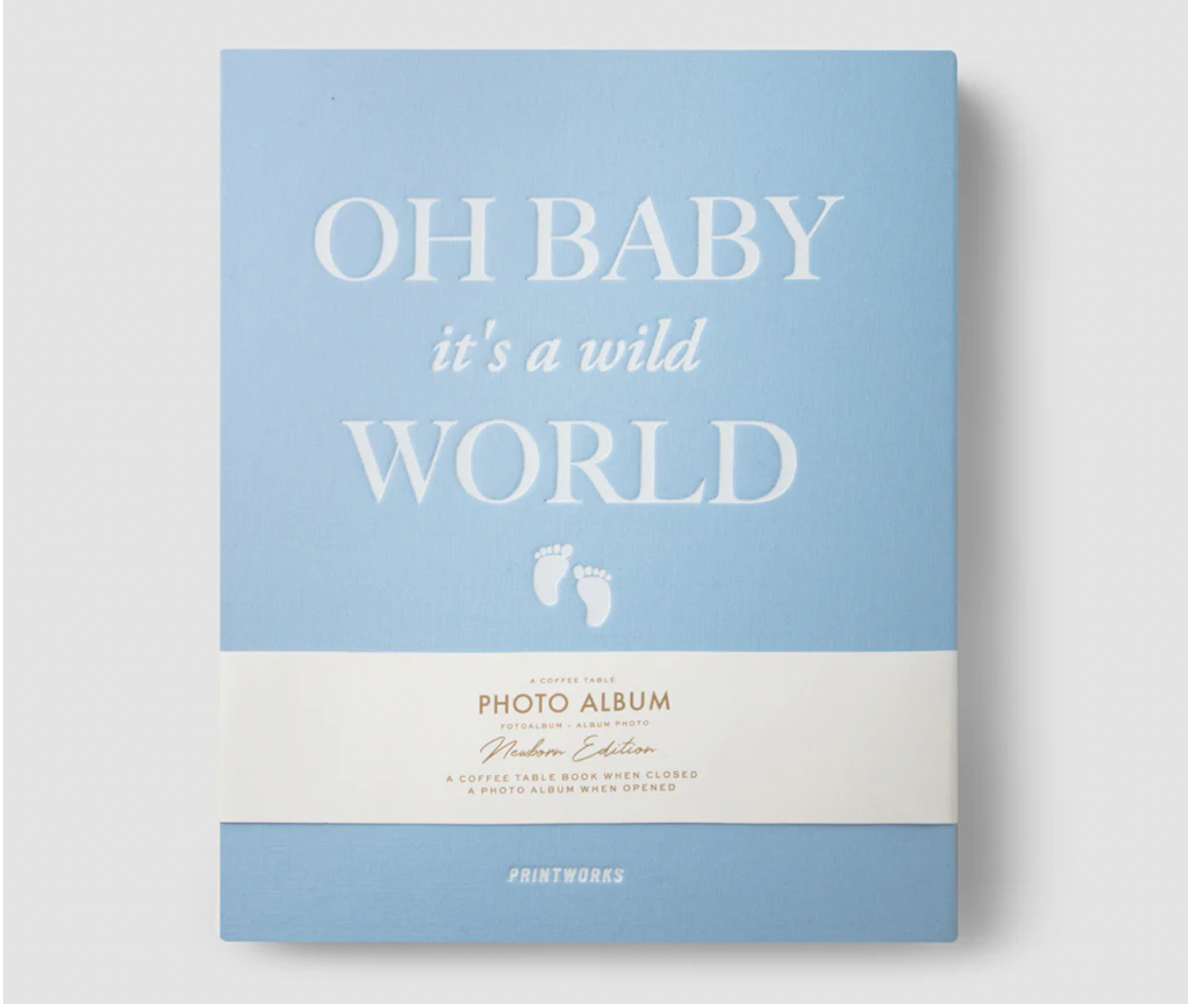 PHOTO ALBUM - BABY IT'S A WILD WORLD (BLUE)