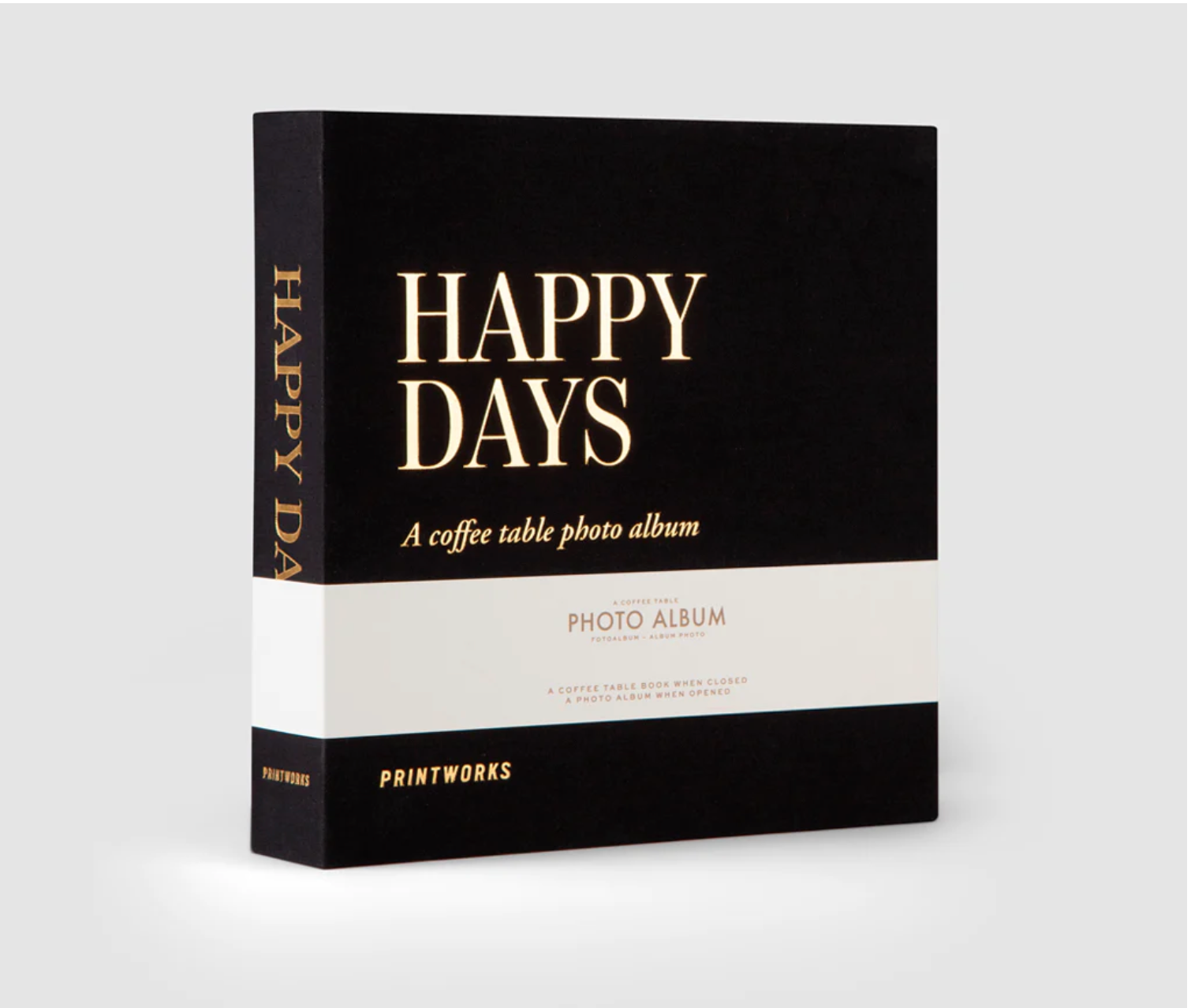 PHOTO ALBUM - HAPPY DAYS BLACK (S)