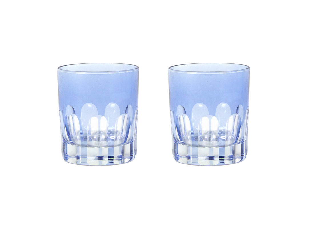 Rialto Glass Tumbler Set/2, Teala